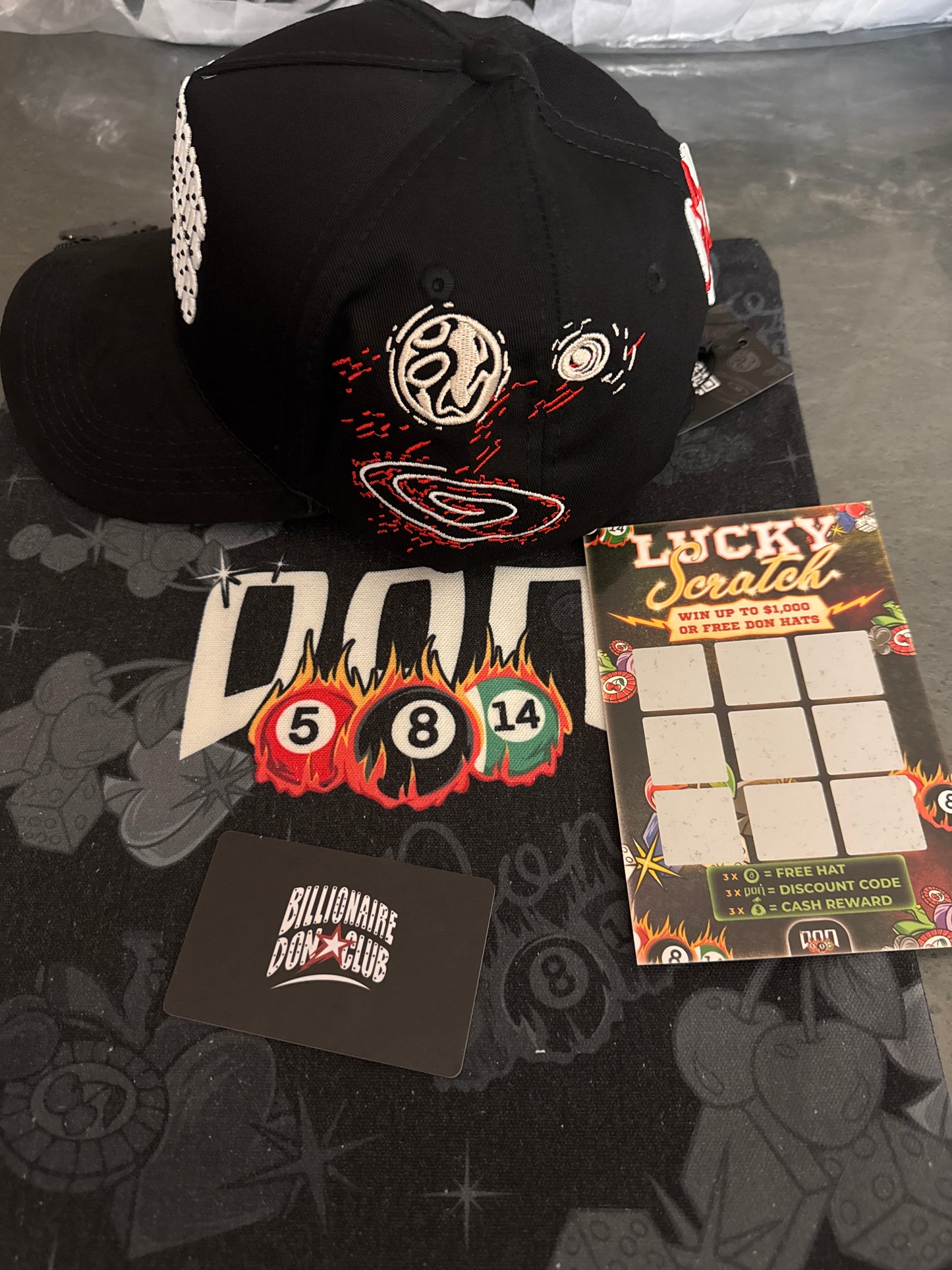 billionaire - Don club hats