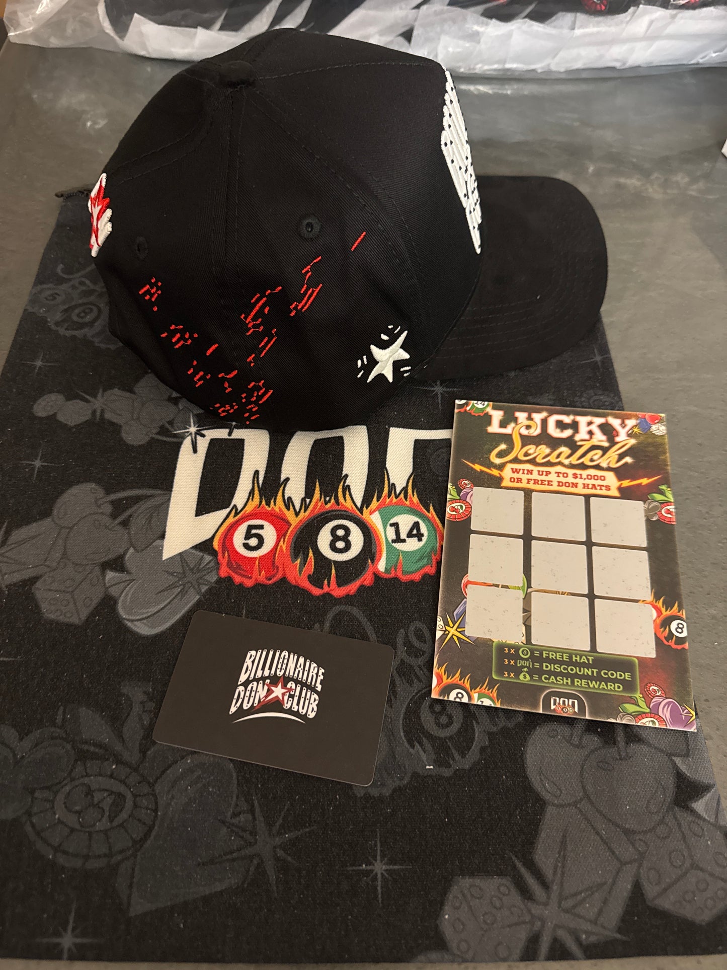 billionaire - Don club hats