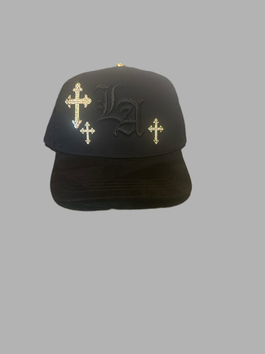 LA CHROME BLACK HAT