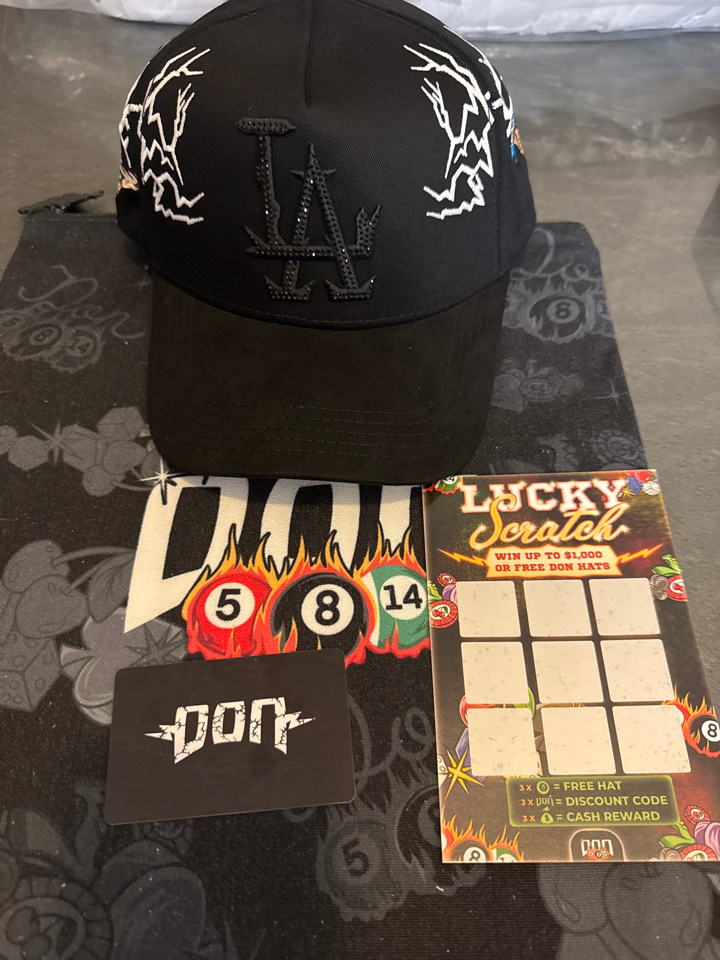 LA Olympus hats