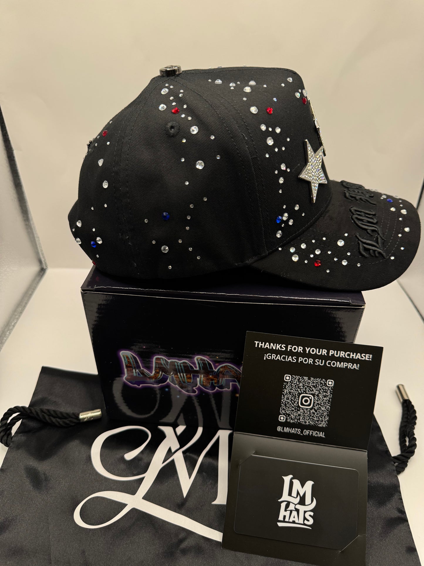 3 star cristales hats