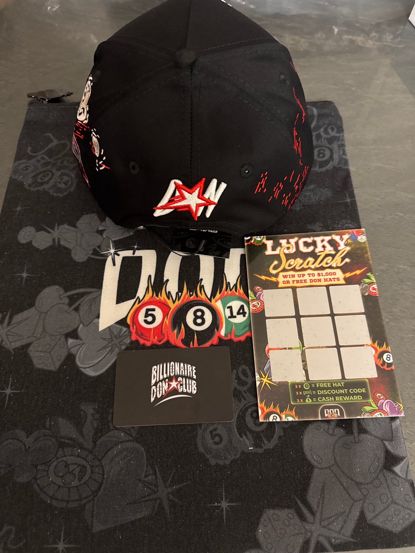 billionaire - Don club hats