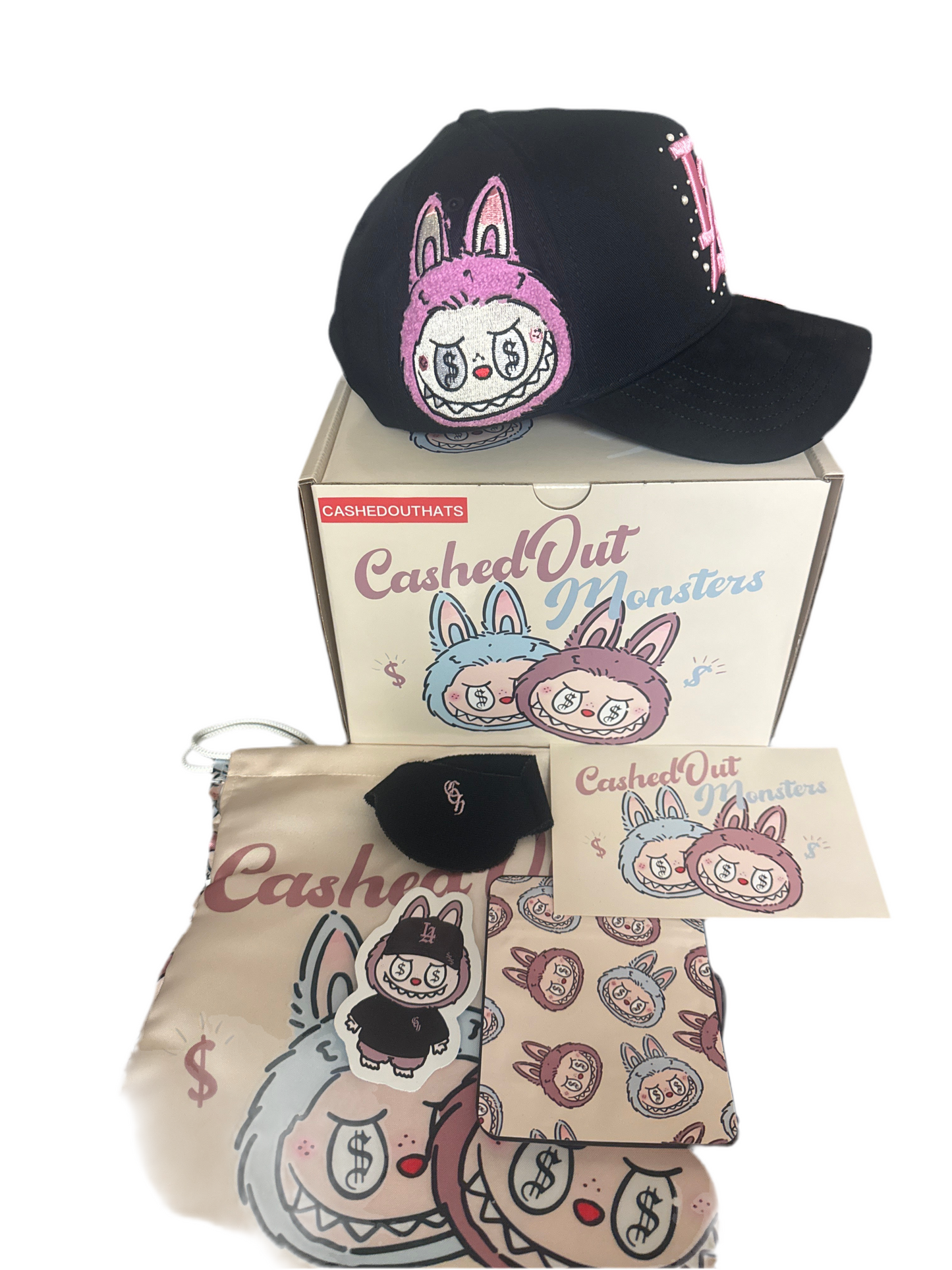 LA Cashed out monsters hats